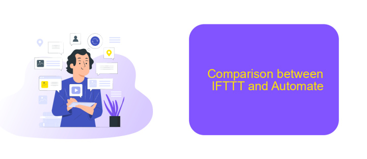 Comparison between IFTTT and Automate