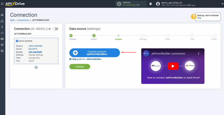 JetFormBuilder and Notion integration | Connect your JetFormBuilder account to ApiX-Drive