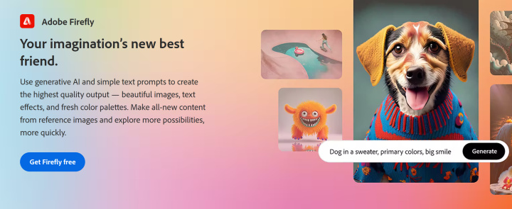 Top 5 AI Image Generators | Adobe Firefly