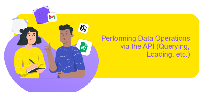 Performing Data Operations via the API (Querying, Loading, etc.)