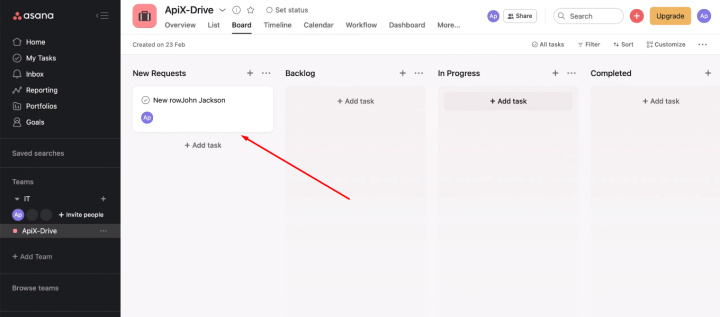 Google Sheets and Asana integration | Check the connection