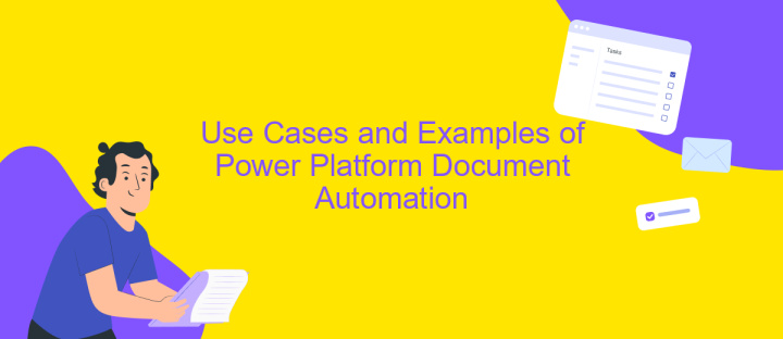 Use Cases and Examples of Power Platform Document Automation