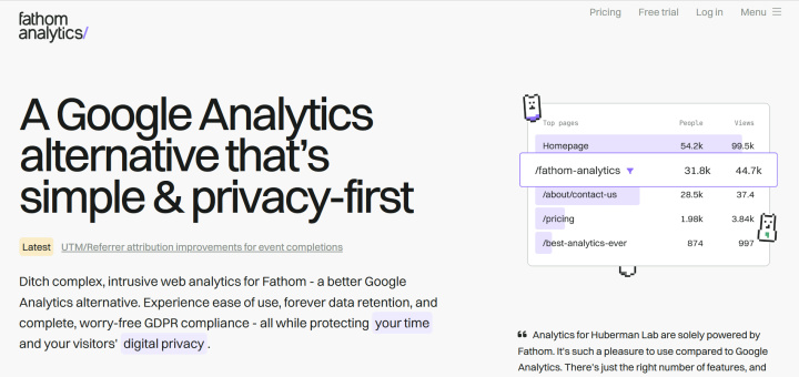 Google Analytics Alternatives | Fathom Analytics