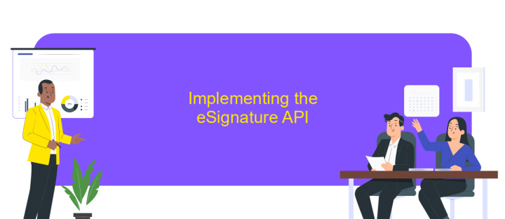 Implementing the eSignature API