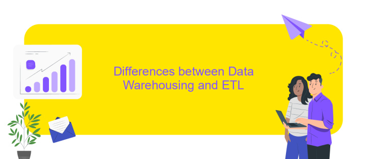 Differences between Data Warehousing and ETL