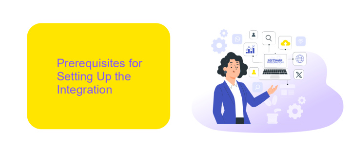 Prerequisites for Setting Up the Integration
