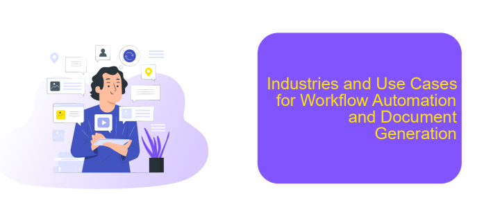 Industries and Use Cases for Workflow Automation and Document Generation