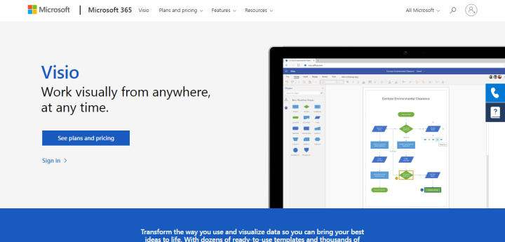 Programas para hacer diagramas de flujo | Microsoft Visio