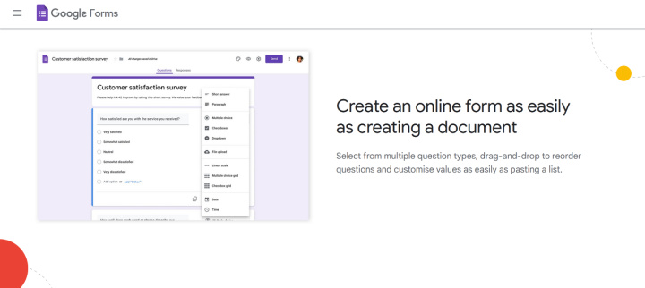 
Las alternativas de Formstack | Google Forms<br>