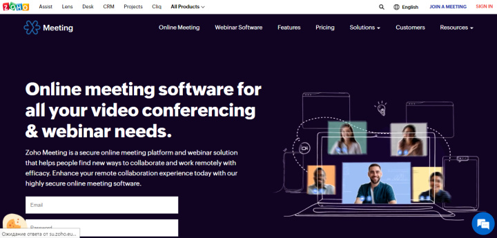 Лучшие аналоги Zoom | Zoho Meeting