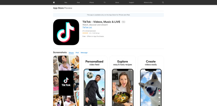 Как изменить страну в TikTok |&nbsp;Американская версия ТикТок в App Store