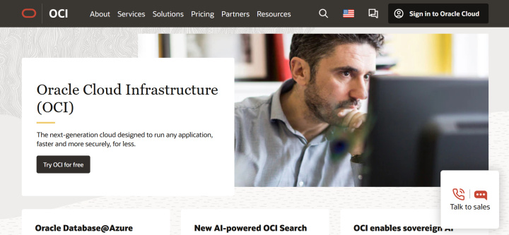 Поставщики облачных услуг | Oracle Cloud Infrastructure