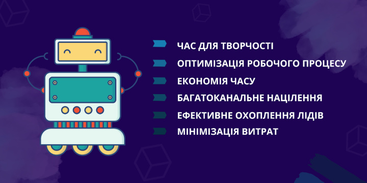 Автоматизація маркетингу | Вигоди використання роботів<br>