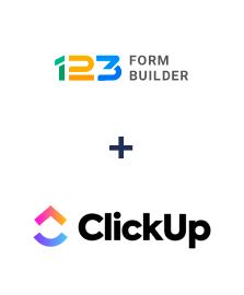 Einbindung von 123FormBuilder und ClickUp