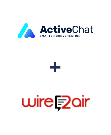 Einbindung von ActiveChat und Wire2Air
