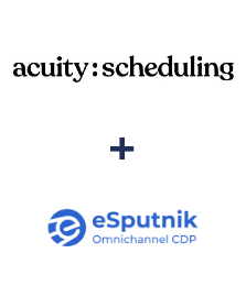 Einbindung von Acuity Scheduling und eSputnik