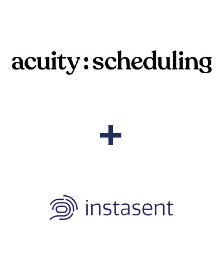 Einbindung von Acuity Scheduling und Instasent