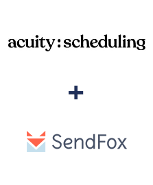 Einbindung von Acuity Scheduling und SendFox