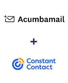 Einbindung von Acumbamail und Constant Contact
