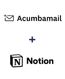 Einbindung von Acumbamail und Notion