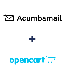 Einbindung von Acumbamail und Opencart