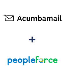 Einbindung von Acumbamail und PeopleForce