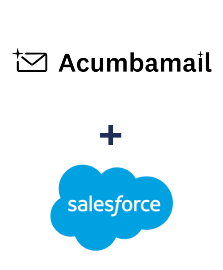 Einbindung von Acumbamail und Salesforce CRM