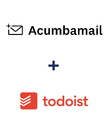 Einbindung von Acumbamail und Todoist