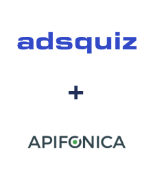 Einbindung von ADSQuiz und Apifonica