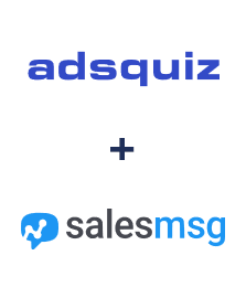 Einbindung von ADSQuiz und Salesmsg