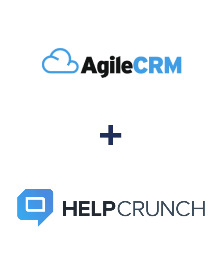 Einbindung von Agile CRM und HelpCrunch