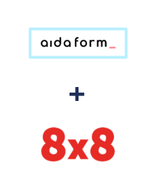 Einbindung von AidaForm und 8x8