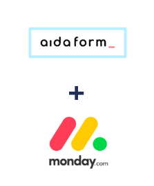 Einbindung von AidaForm und Monday.com