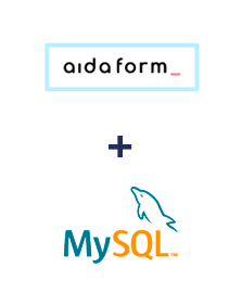 Einbindung von AidaForm und MySQL