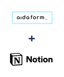 Einbindung von AidaForm und Notion