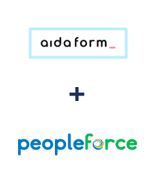 Einbindung von AidaForm und PeopleForce