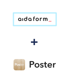 Einbindung von AidaForm und Poster