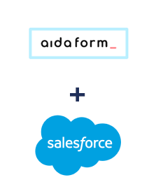 Einbindung von AidaForm und Salesforce CRM