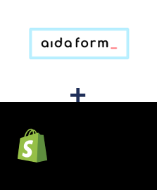 Einbindung von AidaForm und Shopify