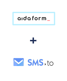 Einbindung von AidaForm und SMS.to
