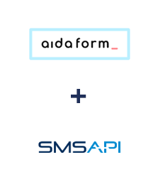 Einbindung von AidaForm und SMSAPI