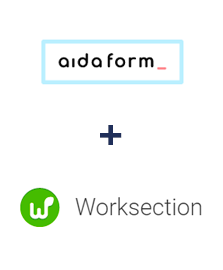 Einbindung von AidaForm und Worksection