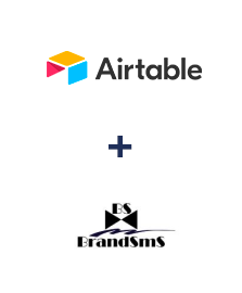 Einbindung von Airtable und BrandSMS 