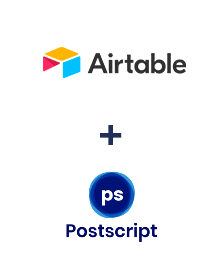 Einbindung von Airtable und Postscript