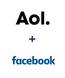 Einbindung von AOL und Facebook