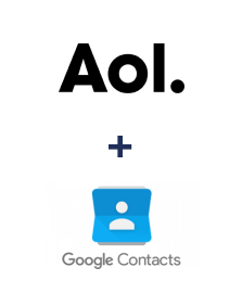 Einbindung von AOL und Google Contacts