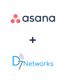 Einbindung von Asana und D7 Networks