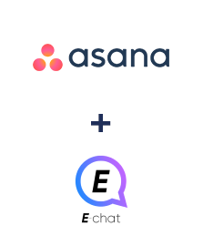 Einbindung von Asana und E-chat