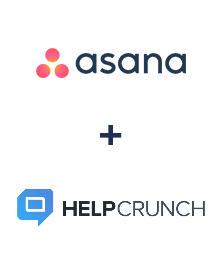 Einbindung von Asana und HelpCrunch