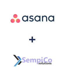 Einbindung von Asana und Sempico Solutions